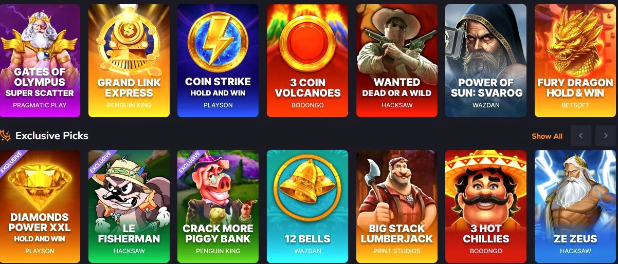 vegastars games